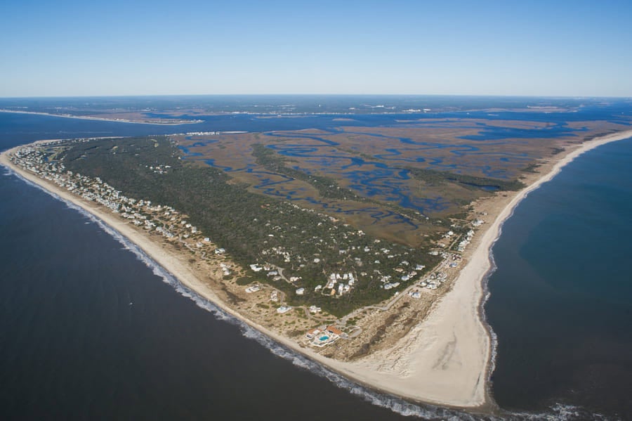 bald head island arial view - photo by Port City Daily