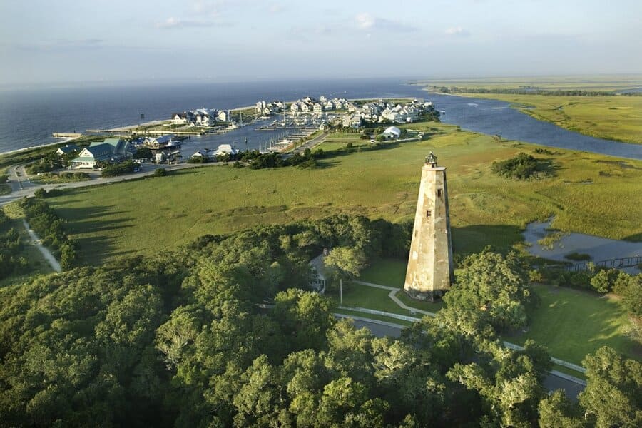 bald head island greenery - photo by Southern Living