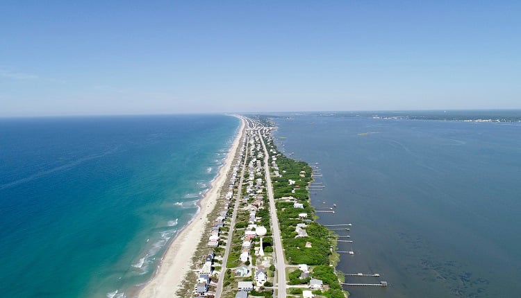 emerald isle arial view - photo by emerald isle realty