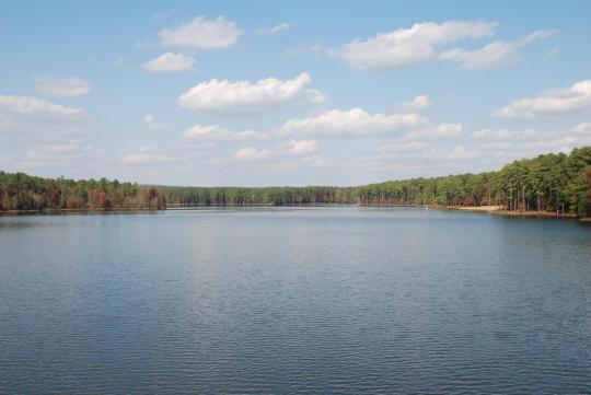 jordan lake water - photo by North Carolina State Parks