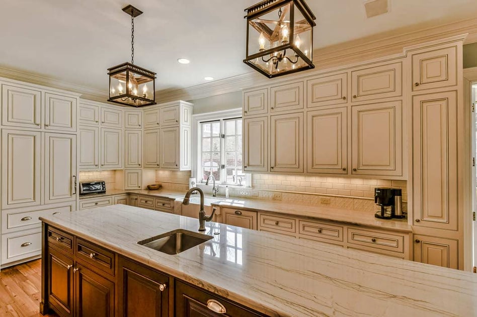 Traditional Kitchen Remodel in Charlotte, NC by Hopedale Builders, Inc. project photo