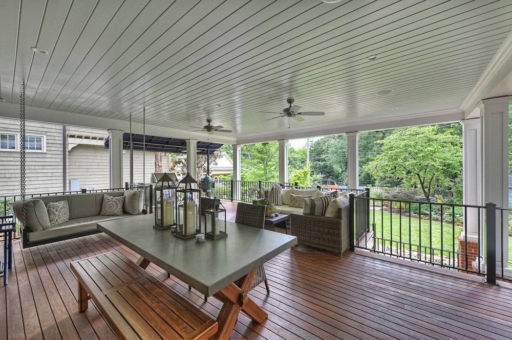 Mt. Vernon Covered Porch Remodel By Hopedale Builders