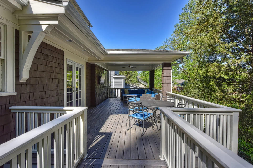 Barton Porch and Bathroom Transformation in Myers Park