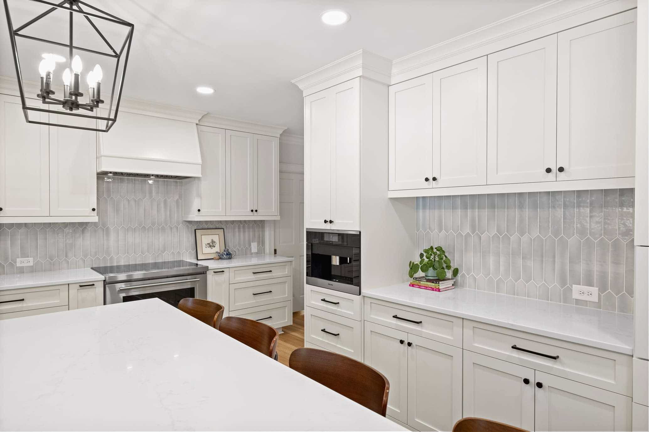 Scavone Kitchen Island And Cabinetry In Kitchen Renovation By Hopedale Builders