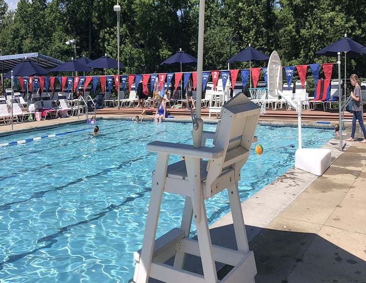 Photo of the pool at Mountainbrook Swim and Racquet Club in Sharon Woods, North Carolina